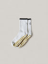 Golden Butterfly Pilates Grip Socks