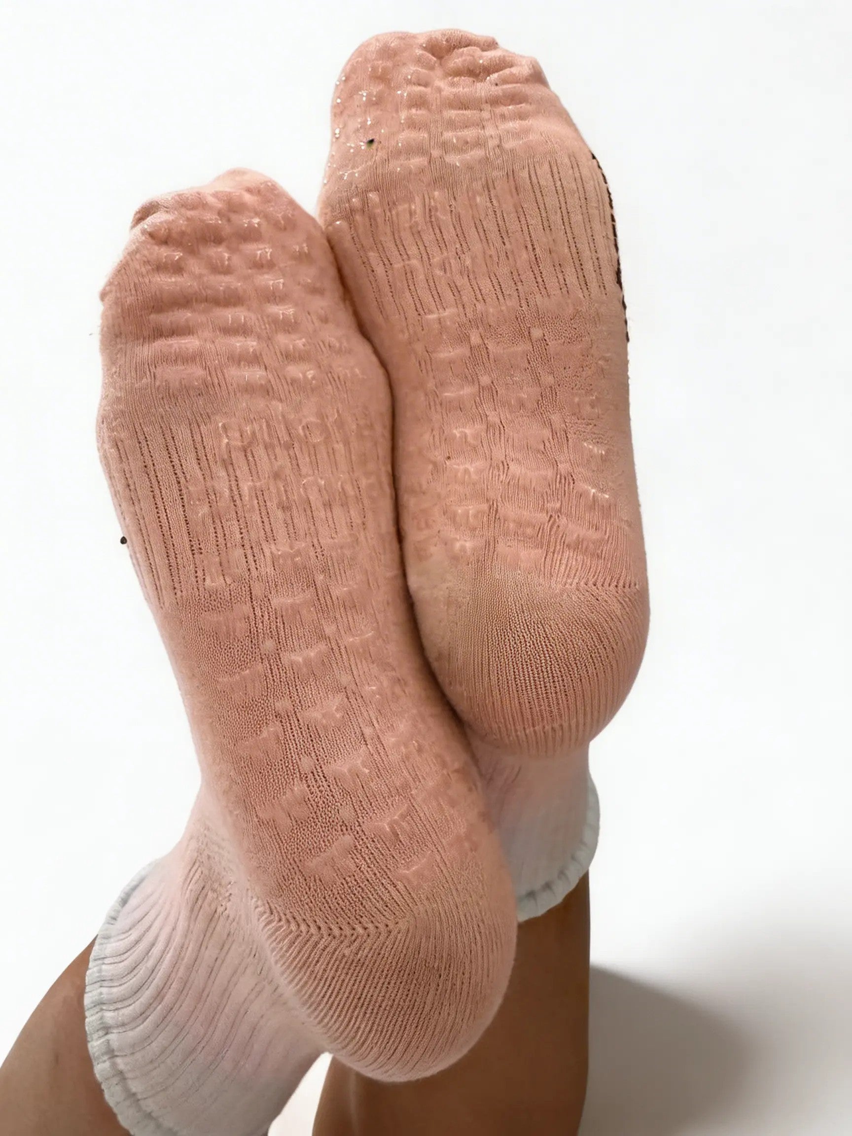 Pastel Cloud Pilates Grip Socks
