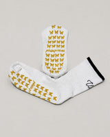 Golden Butterfly Pilates Grip Socks