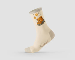 Teddy Cuddle Cloud Pilate Sock